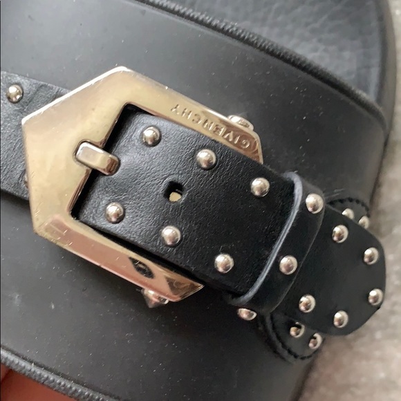 Givenchy Stud Embellished Buckle  Flat Slides - Picture 4 of 4